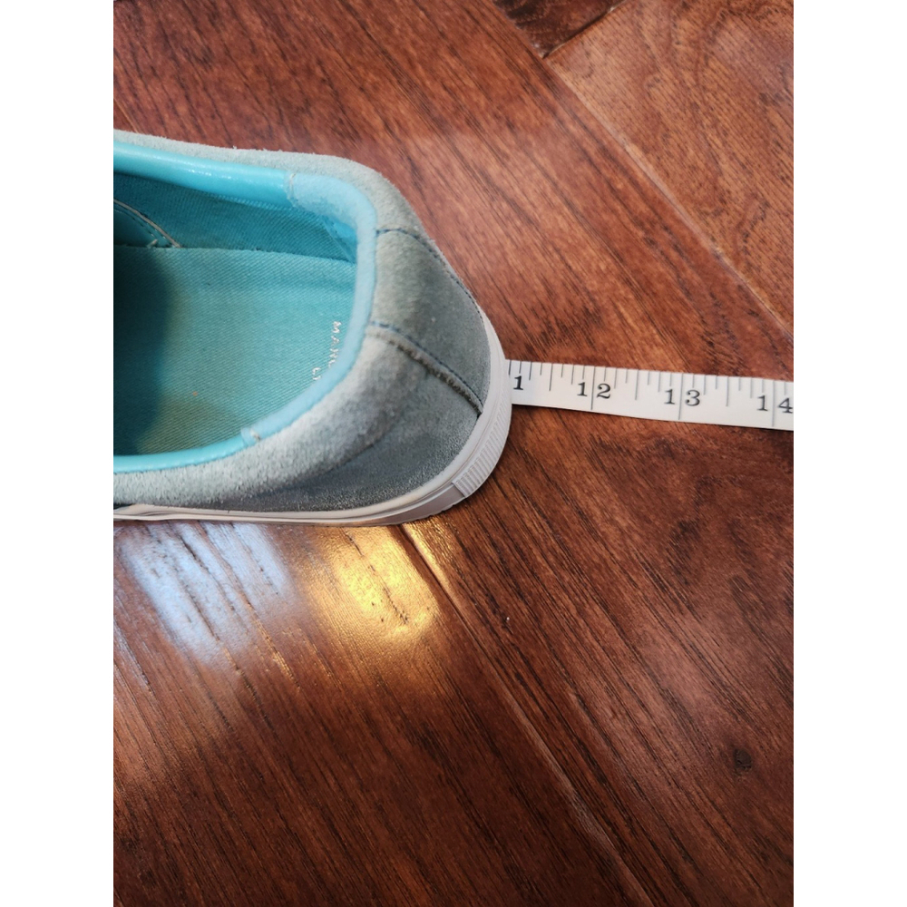 Marc Fisher LTD Calla Women's Suede Slip On Teal Mint Blue Green , Size 9 - Picture 11 of 12